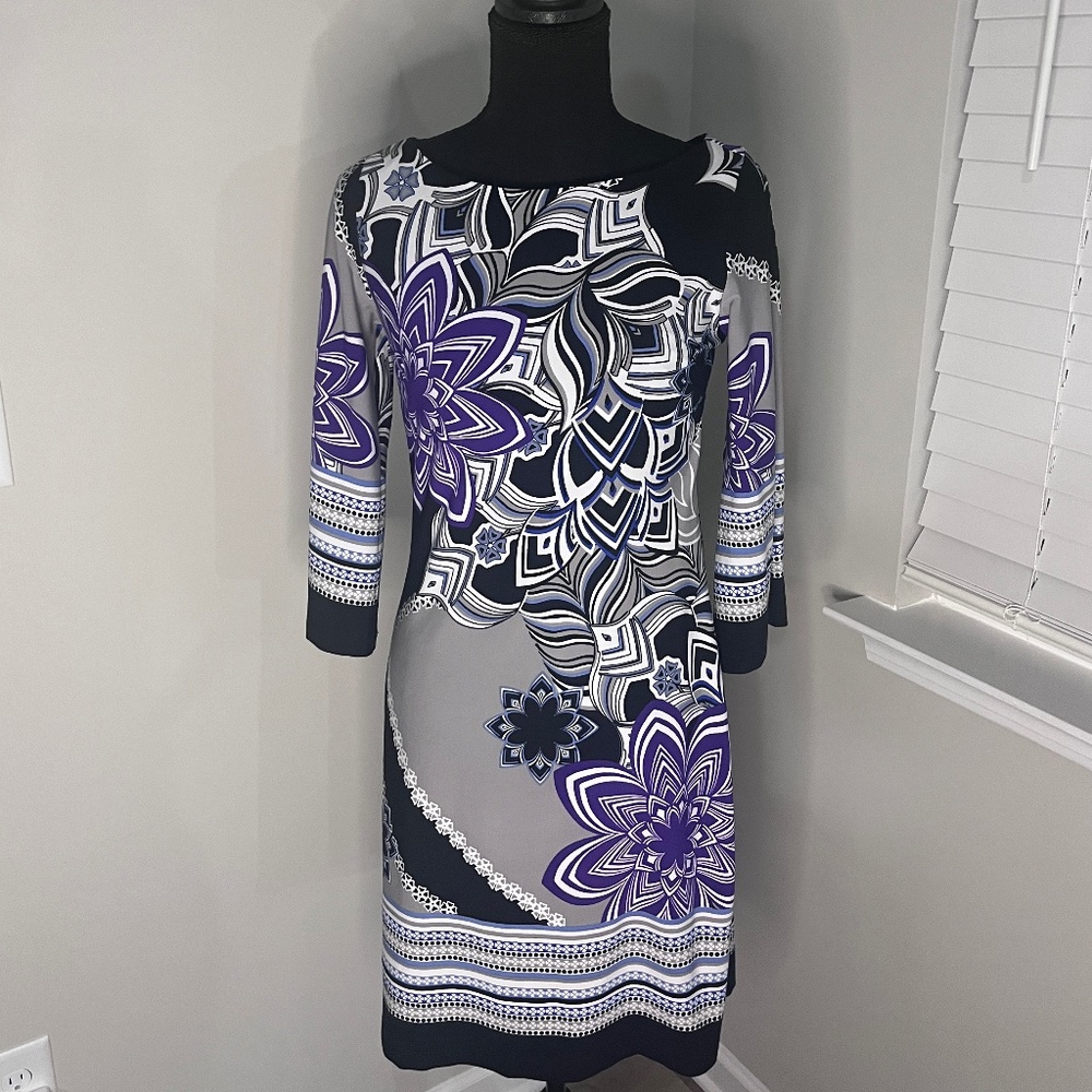 Printed Midi dress